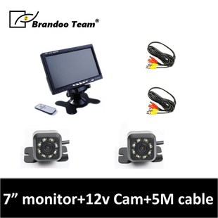 Truck monitor camera system,view real time video ,7''