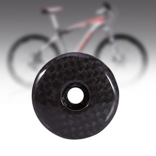 MTB Road Bike Bowl Cover Bicycle Carbon Fiber  Headset Top