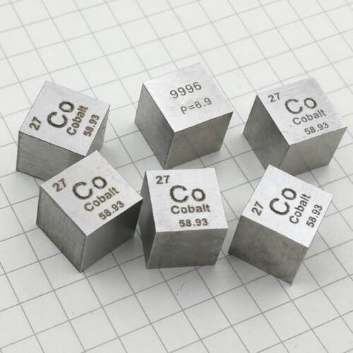Periodic Table 10mm Element Cube Pure Metal Cubes for Elemen