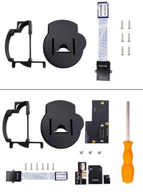 3D Print Mount Kit with SD Card Extended Cable Extension Ada