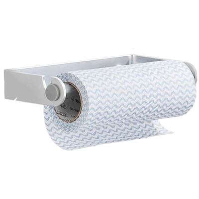 Wall Mounted Kitchen Roll Paper Holder Under Cabinet Bathroo