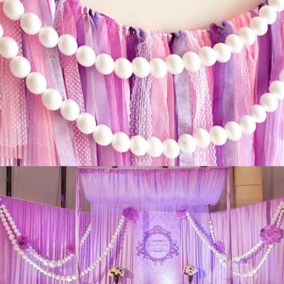 100pcs DIY Modelling Polystyrene Styrofoam Foam Ball Xmas We