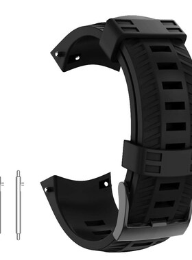 Silicone Watch Strap for Suunto Spartan Sport Wrist Hr Baro