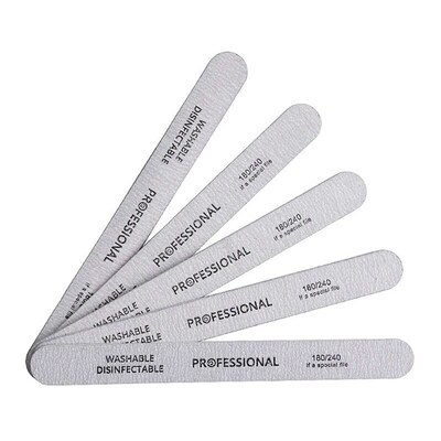 10pcs/lot Sandpaper Nail File for gel nails 180/240 Profess