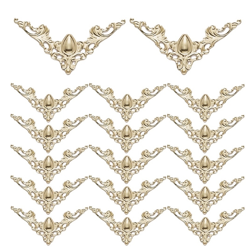 Metal Corners For Books Scrapbooking Photo Albums Menus Corn