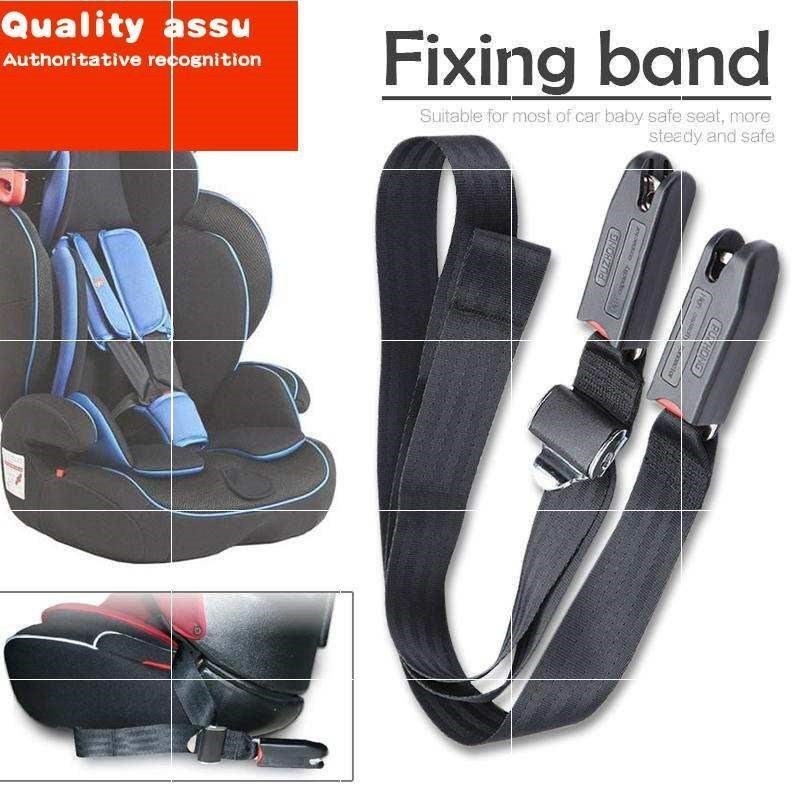 Children Safety Seat Belt & Padding With Isofix Connecto