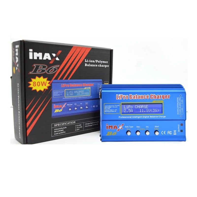 iMAX B6 80W RC Battery Charger Lipo NiMh Li ion Ni Cd RC Ba 鲜花速递/花卉仿真/绿植园艺 园艺用品套装 原图主图