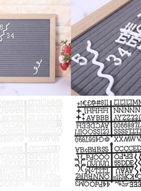 Felt Letterboard Matching Letters Christmas Number Letter Se