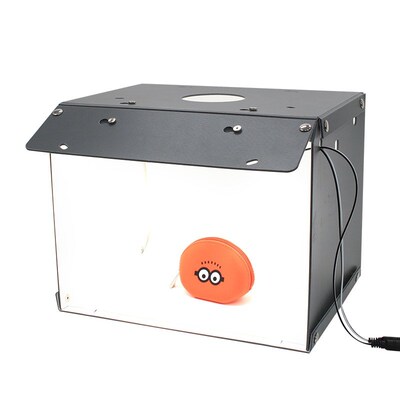 SANOTO  2 panels LED mini photography table top light box fo