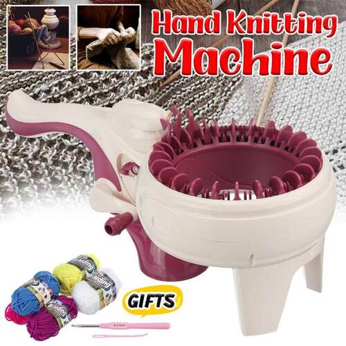 24 Needles Handmade Wool Knitting Machine Cylinder Wool Loom