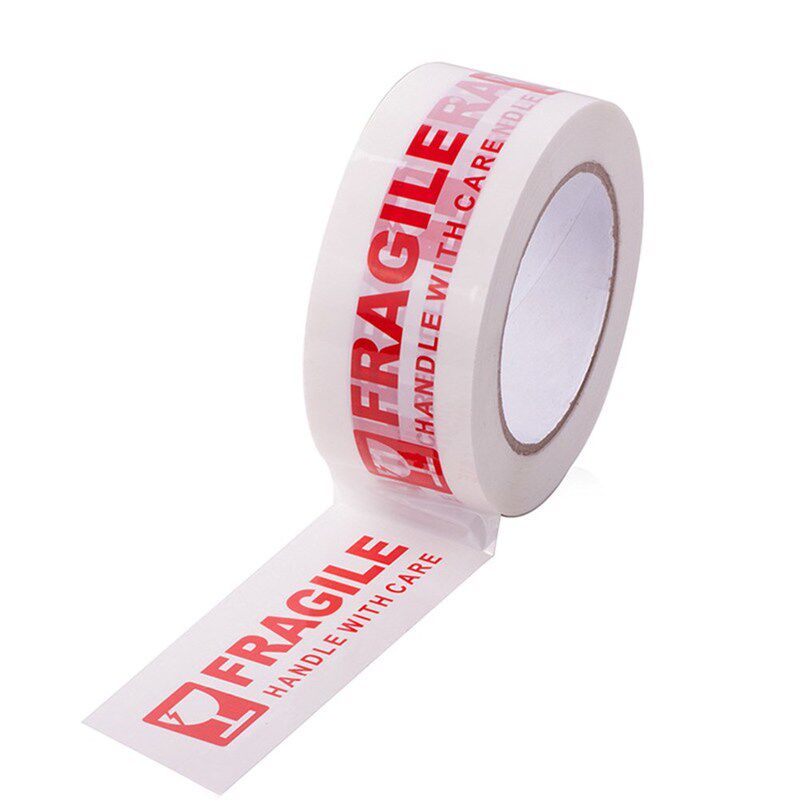 100X5cm Fragile Warning Tape For FRAGILE Printed Sealing Pac - 实物图