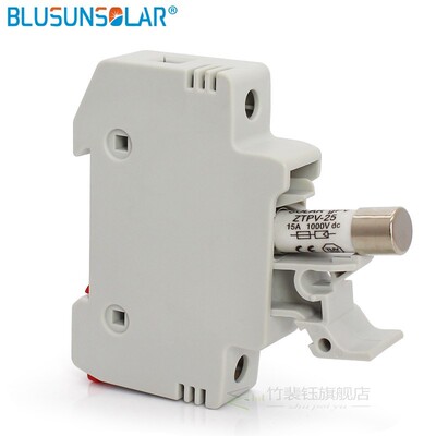 PV Solar Fuse 15A 1000V DC Fusible 10x38 gPV, with Solar PV