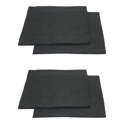 4 Pcs Carbon Fiber Welding Blanket Torch Shield Plumbing Hea