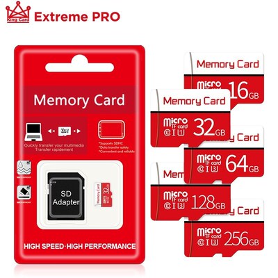Micro-Sd-Card Carte Memoire Mini Class-10 128GB 16GB 32GB 64