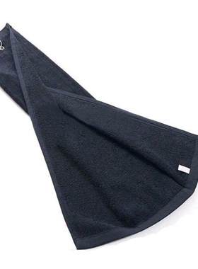 1PC 100% Cotton Golf Towel Size 40X60cm with Metal Hook Wash