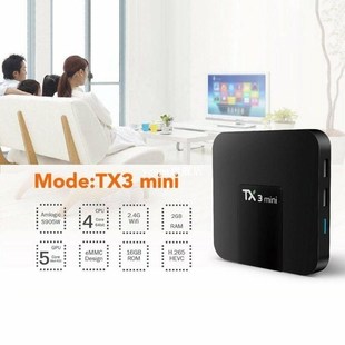 16GB Smart 7.1 S905W 2GB 750M TX3 Mini BOX Android