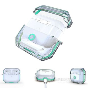 Clear Transparent Earphone Cases for AirPods Pro Case Shockp