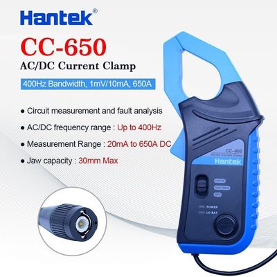 HAntek osCillosCope AC/DC Current ClAmp probe CC-65 CC-650 2