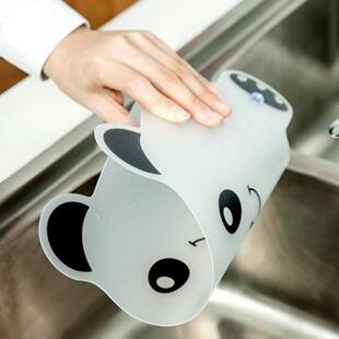 Splash Baffle Panda Shape Sink Water Splash Pool Impermeable