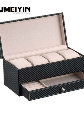 leather watches receive box men's business drawer man wa