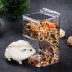 Rabbit Plastic Food Hamster Dispenser Feeder Clear Automati