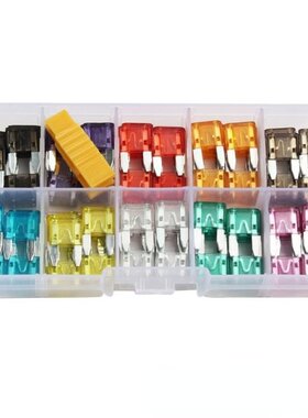 120pcs small car fuse combination Car insert box 2-35A car i