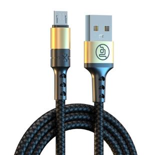 Braided Cord USB Data Cable Micro Long Charger Android Nylon