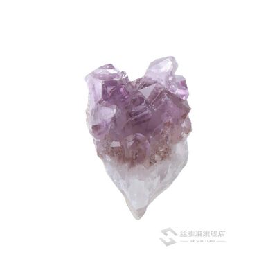 1PC Natural Amethyst Cluster Quartz Crystal Mineral Speci He