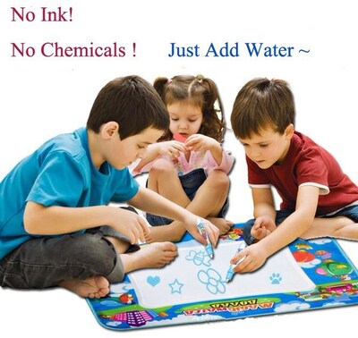 60x48cm four colour aqua doodle mat magic water write drawin