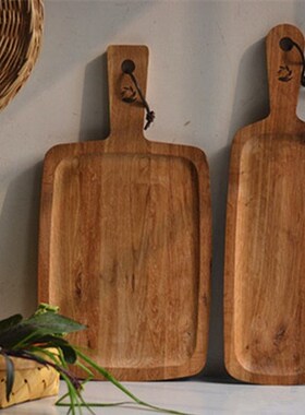 Export baking bread board lacquerless oak wood chopping boar