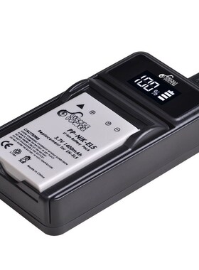 EN EL5 EL5 ENEL5 Battery + LCD USB Charger for Nikon Coolpi