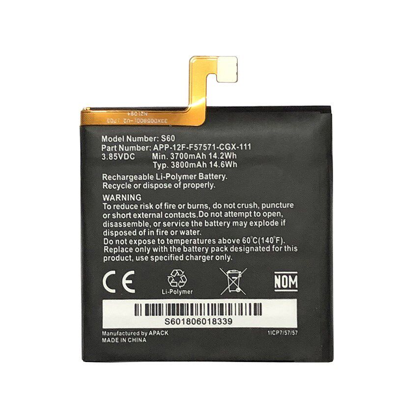 new original battery for caterpillar cat s60 s30 s40 s50 s61