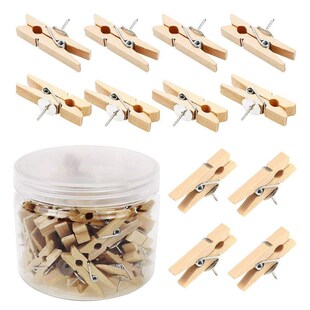 Push Pins With Wooden s 50Pcs Thumbtacks Pushpins Creative P