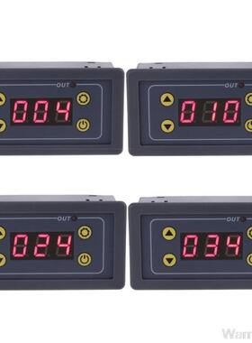 DC 5V 12V 24V AC 110V 220V Digital Time Delay Relay Cycle Ti