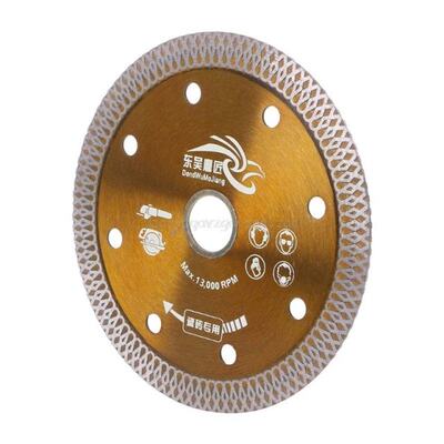 Hot Pressed Sintered Diamond Saws Blade Mesh Turbo Cutting D