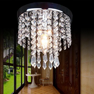 Aisle Bedroom Crystal Chandelier Lamp Light Fixture