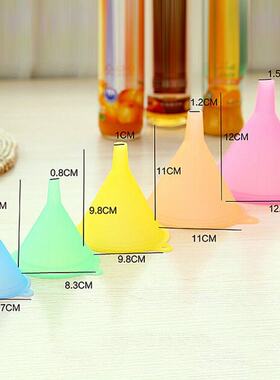 5Pcs Kitchen Funnel Colorful Small Medium Large Variety Liqu