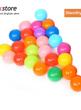 100 Baby Kids Swim Pit Balls Toy Colorful ball Soft Plastic
