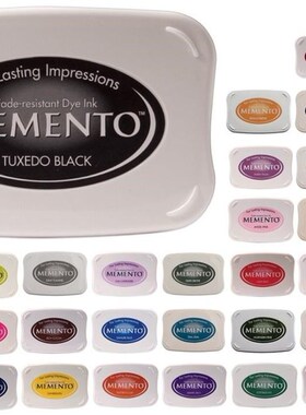 Tsukineko Memento Ink Pad LARGE Rubber Stamp Quick Dry Fade