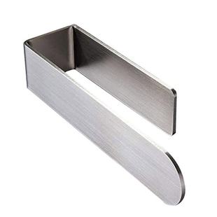 Bathroom Wall-mounted Punch-free Stainless Steel Towel Holde
