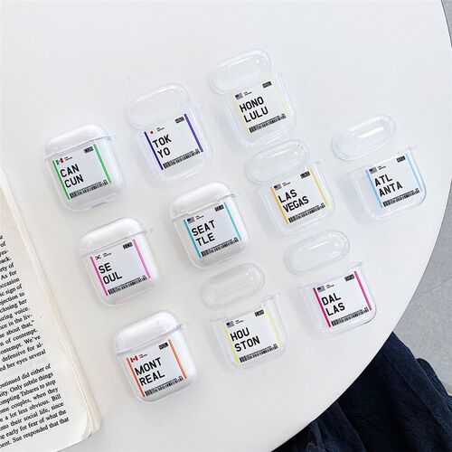 Earphone Case for Apple AirPods Wireless bluetooth headset