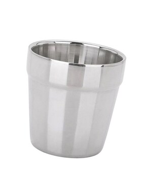 180ml Insulation Double Wall Coffee Mug Pint Cup Beverage Dr