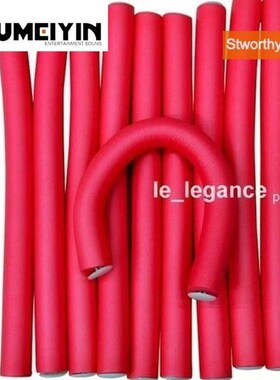 2cm width 10 hair curling flexi rods magic air roller curl