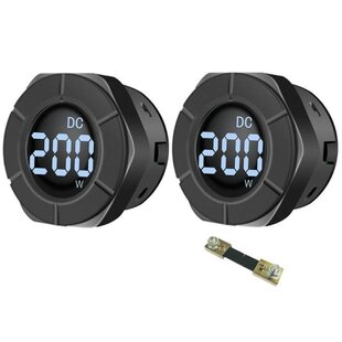 DC 0-300V Round Power Meter Wattmeter Car Power Gauge 3000W