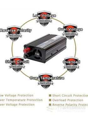 Car Inverter 1500W Modified Sine Wave DC 12V to AC 110V 220V