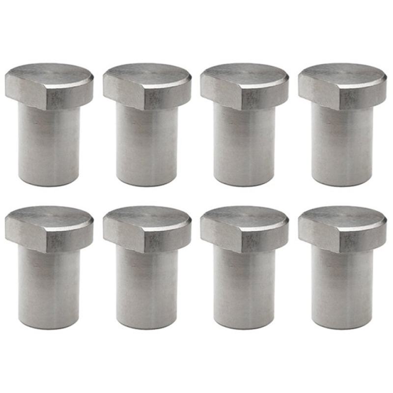 8Pcs Stainless Steel Workbench Peg Brake Stops Clamp 19MM Do-封面