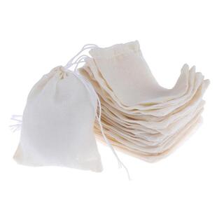 20pcs Empty Tea Bags With String Teaware Filter 适用于 Herb