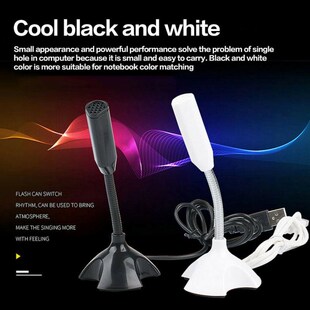 Desktop For Universal Mini Mic Stand Microphone USB Speech