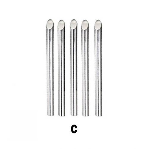 5pcs BB B C D K Soldering Iron Tips Copper 60W Lower Tempera