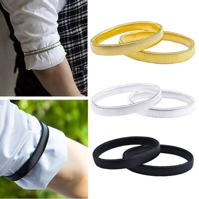 Bar Soul Creative Metal Sleeve Garter Resilient Armband Exqu